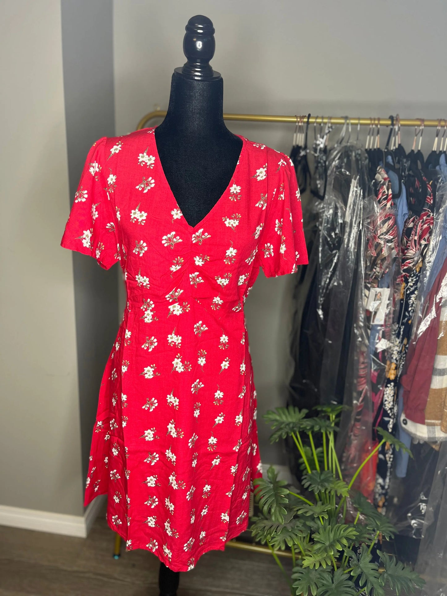 Watermelon dress MODISHMARY CLOTHING