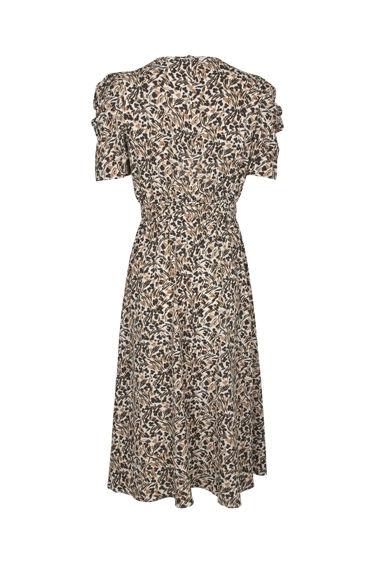 Womens beige crepe dress London times