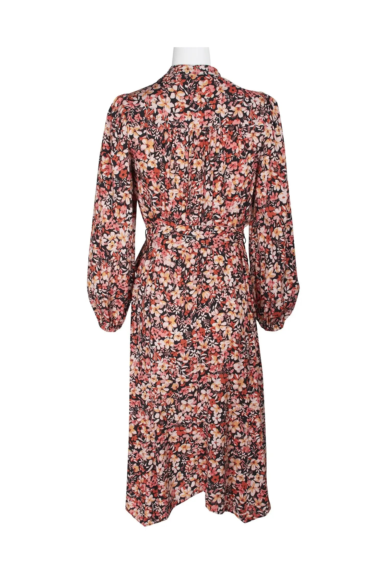 Womens black floral dress London times